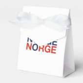 ノルウェー国旗 フェイバーボックス (正面サイド)