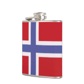ノルウェー国旗 フラスク (左)