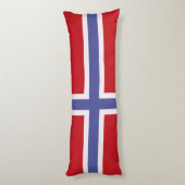 ノルウェー国旗 ボディピロー (裏面 (縦))