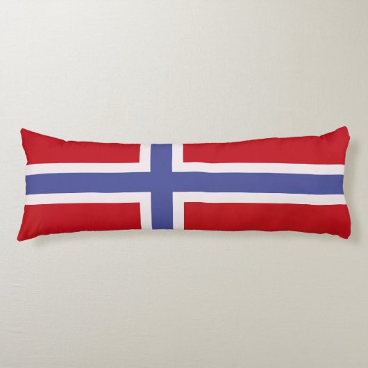 ノルウェー国旗 ボディピロー (正面)