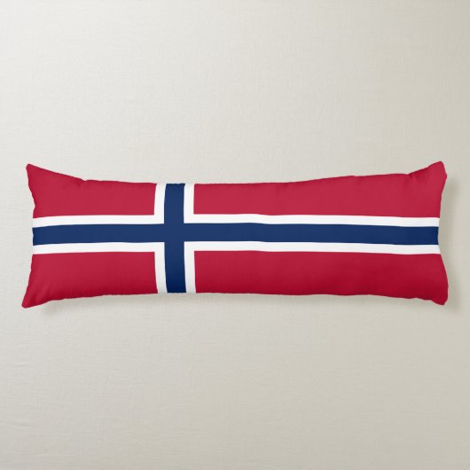 ノルウェー国旗 ボディピロー (正面)