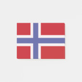 ノルウェー国旗 ポストイット (正面)