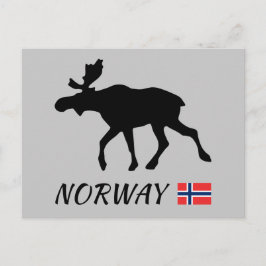 ノルウェー国旗 ポストカード