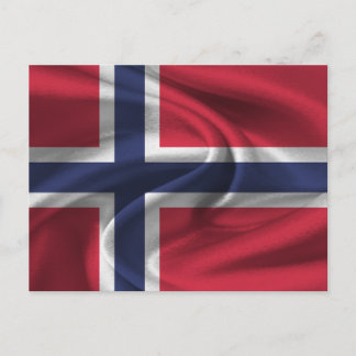 ノルウェー国旗 ポストカード