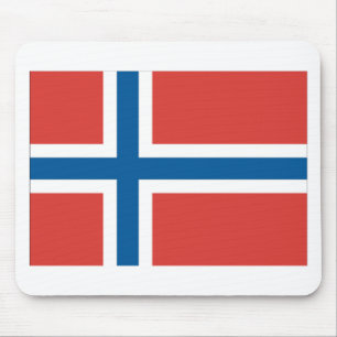 ノルウェー国旗 マウスパッド