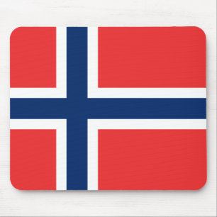 ノルウェー国旗 マウスパッド