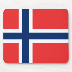 ノルウェー国旗 マウスパッド