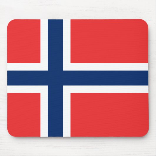 ノルウェー国旗 マウスパッド (正面)
