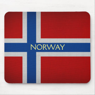 ノルウェー国旗 マウスパッド