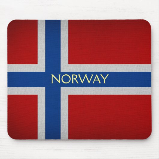 ノルウェー国旗 マウスパッド (正面)