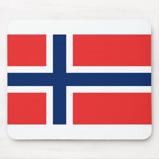 ノルウェー国旗 マウスパッド (正面)