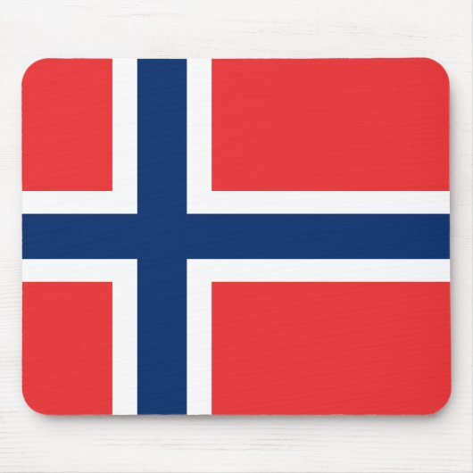 ノルウェー国旗 マウスパッド (正面)