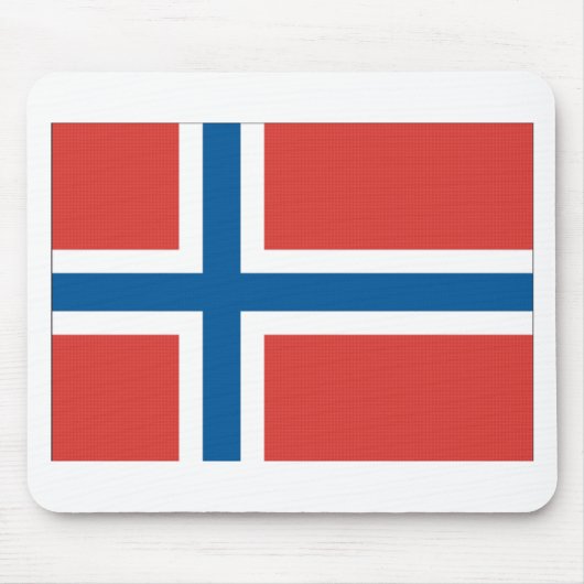 ノルウェー国旗 マウスパッド (正面)