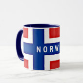 ノルウェー国旗 マグカップ (正面左)