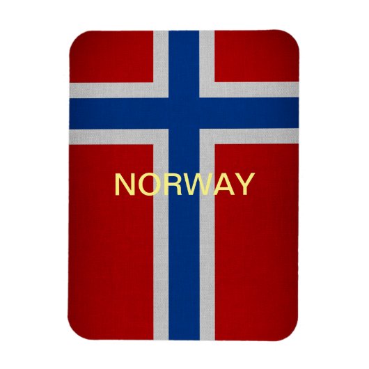 ノルウェー国旗 マグネット (縦)