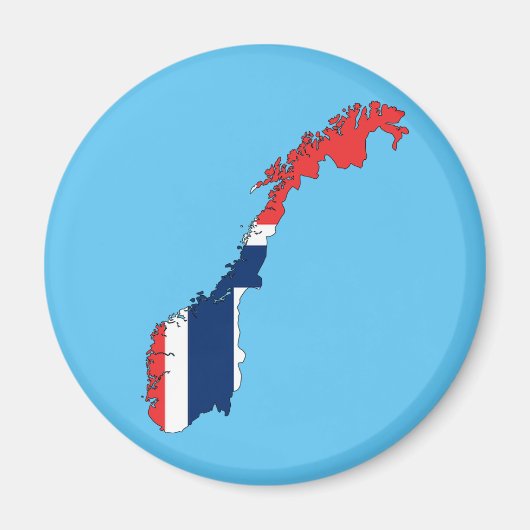 ノルウェー国旗 マグネット (正面)