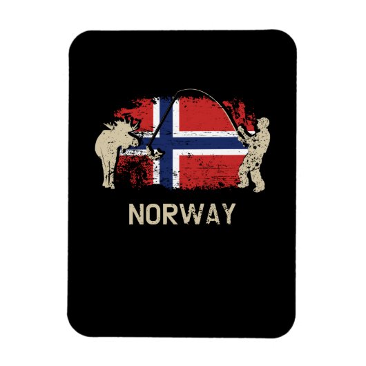 ノルウェー国旗 マグネット (縦)