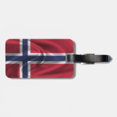 ノルウェー国旗 ラゲッジタグ (裏面横)