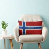 ノルウェー国旗 ランバークッション (椅子)