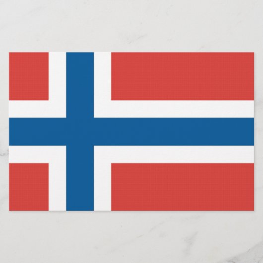 ノルウェー国旗 便箋 (正面)