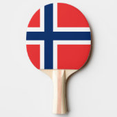 ノルウェー国旗 卓球ラケット (裏面)