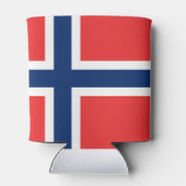 ノルウェー国旗 缶クーラー (裏面)