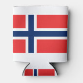ノルウェー国旗 缶クーラー (正面)
