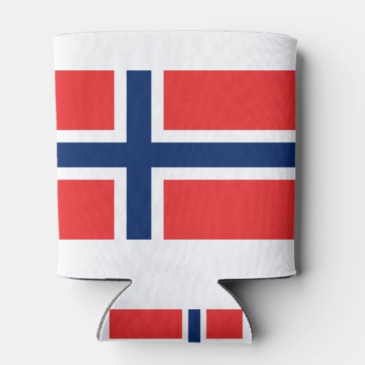 ノルウェー国旗 缶クーラー (裏面)