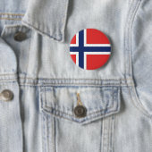 ノルウェー国旗 缶バッジ (インサイチュ)