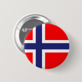 ノルウェー国旗 缶バッジ (正面&裏面)