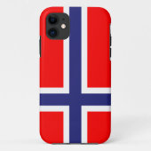 ノルウェー国旗 Case-Mate iPhoneケース (裏面)