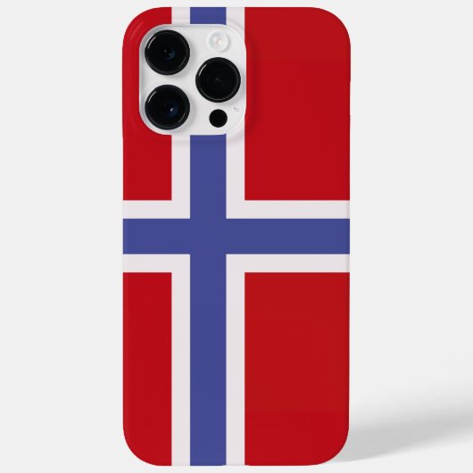 ノルウェー国旗 Case-Mate iPhoneケース (裏面)