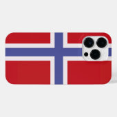 ノルウェー国旗 iPhoneケース (裏面横)