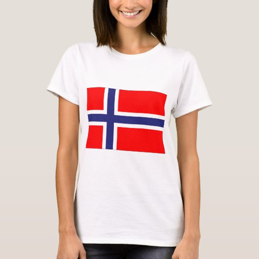 ノルウェー国旗 Tシャツ (正面)