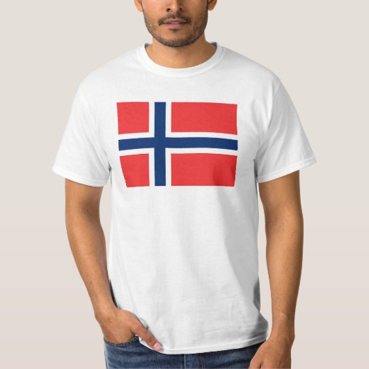 ノルウェー国旗 Tシャツ (正面)