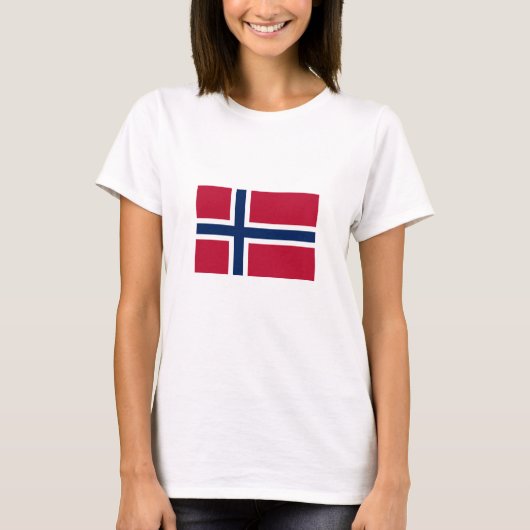 ノルウェー国旗 Tシャツ (正面)