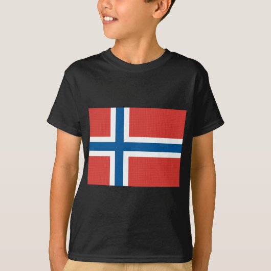 ノルウェー国旗 Tシャツ (正面)