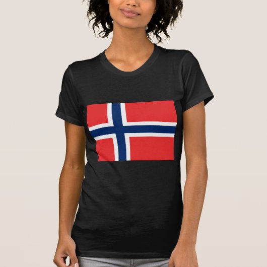 ノルウェー国旗 Tシャツ (正面)
