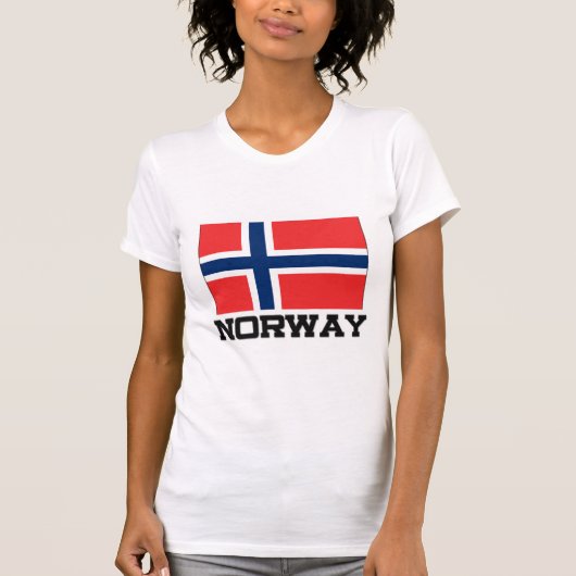 ノルウェー国旗 Tシャツ (正面)