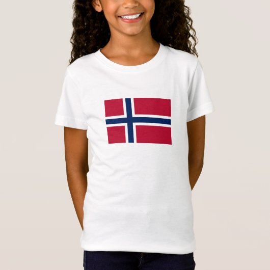 ノルウェー国旗 Tシャツ (正面)