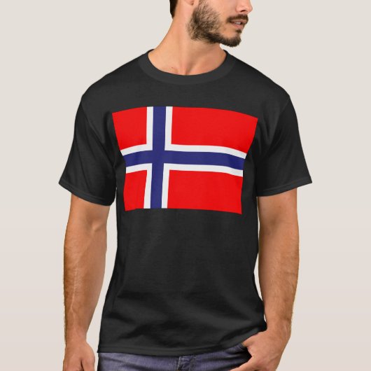 ノルウェー国旗 Tシャツ (正面)