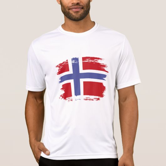 ノルウェー国旗 Tシャツ (正面)