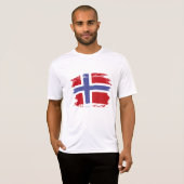 ノルウェー国旗 Tシャツ (正面フル)