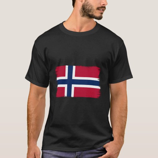ノルウェー国旗 Tシャツ (正面)