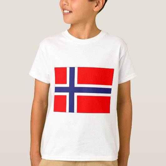 ノルウェー国旗 Tシャツ (正面)