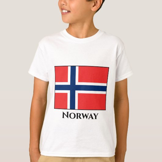 ノルウェー国旗 Tシャツ (正面)