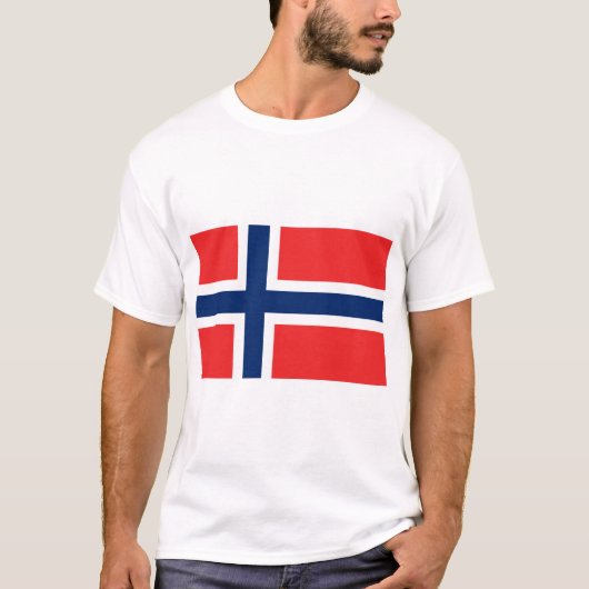 ノルウェー国旗 Tシャツ (正面)