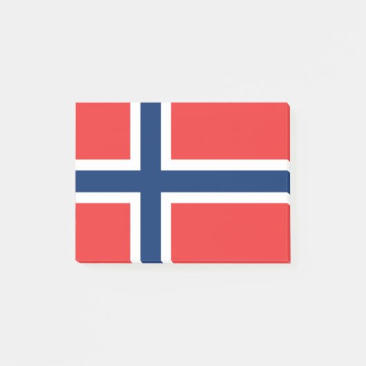ノルウェー国旗Post-it®注 ポストイット (正面)