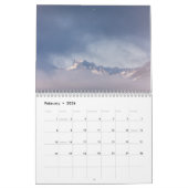 ノルウェー山脈2026 カレンダー (2月 2026)