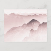 ノルウェー山脈 ポストカード (正面)